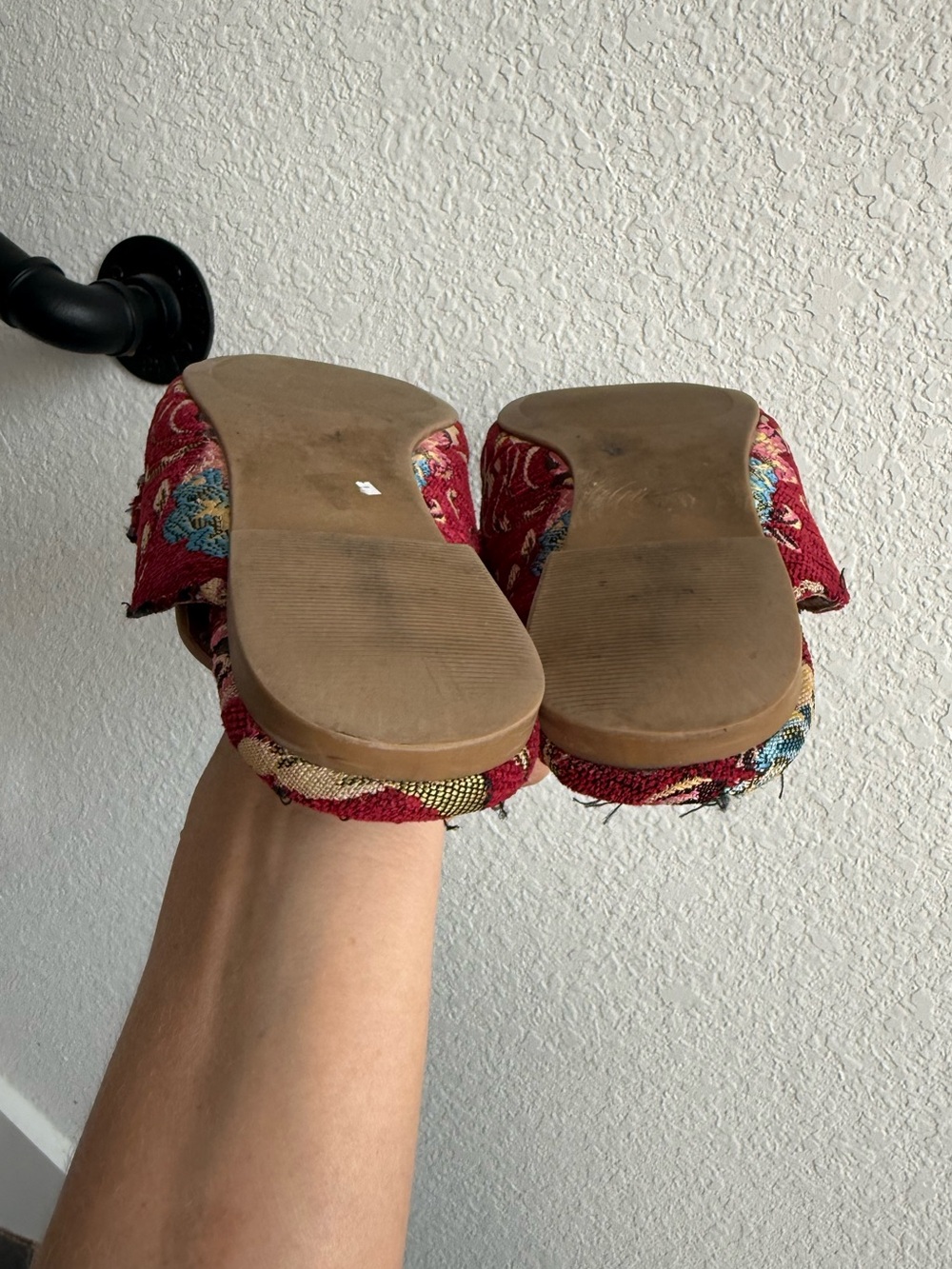Steve Madden Musk Brocade Mules sz: 9.5 - Picture 10 of 10